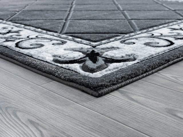 United Weavers Bristol Altamont Grey Rug - angle view