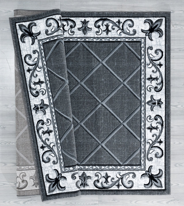 United Weavers Bristol Altamont Grey Rug - backing detail