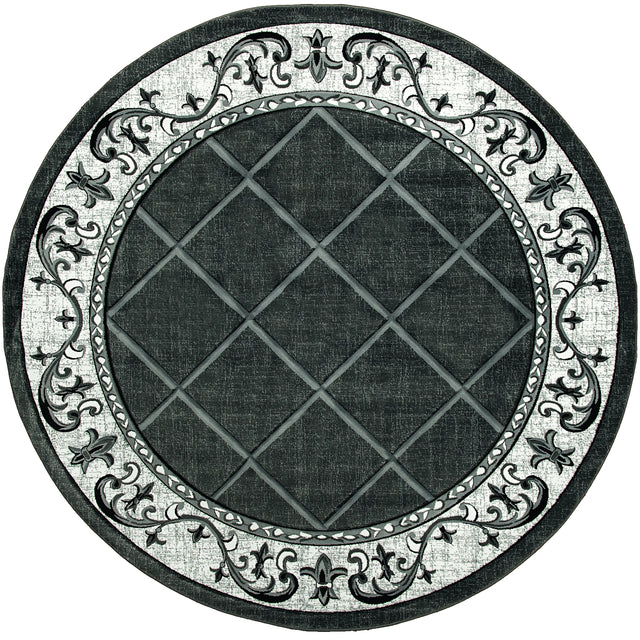 United Weavers Bristol Altamont Grey Rug - round front view