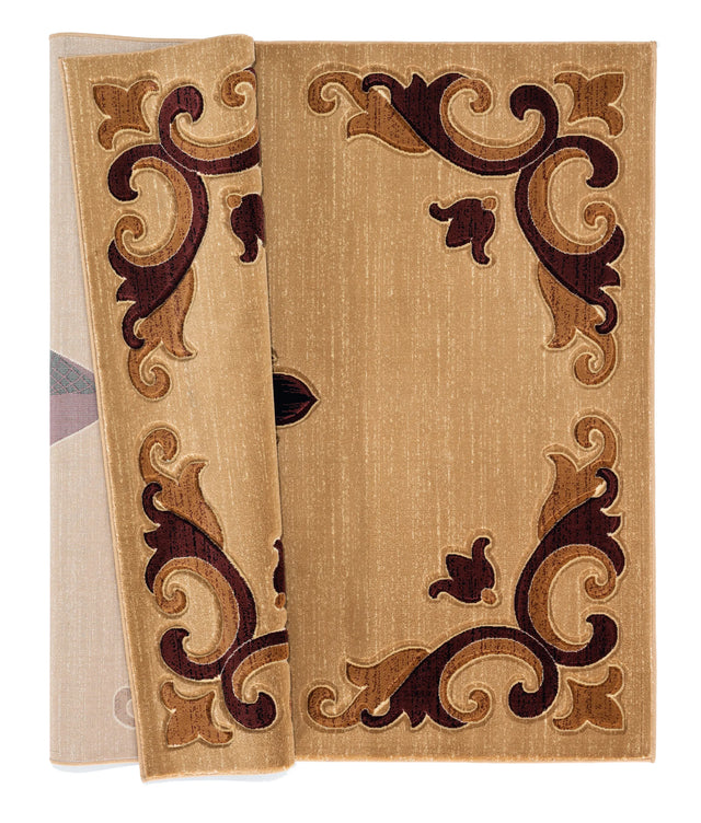 United Weavers Bristol Barnsley Beige Rug - backing detail