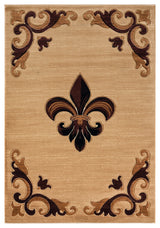 United Weavers Bristol Barnsley Beige Rug - front view