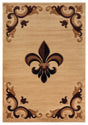 United Weavers Bristol Barnsley Beige Rug - front view