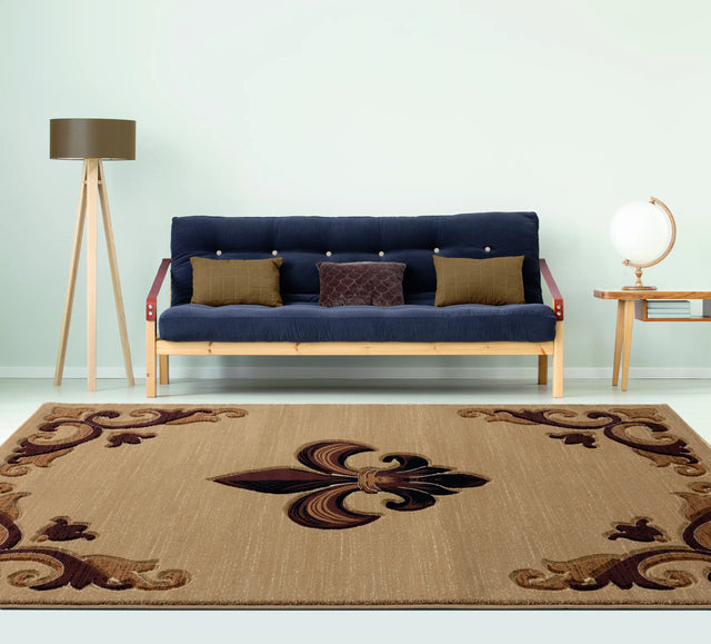 United Weavers Bristol Barnsley Beige Rug - room scene