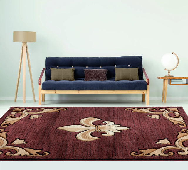 United Weavers Bristol Barnsley Brown Rug - room scene