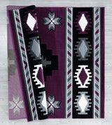 United Weavers Bristol Caliente Plum Rug - backing detail
