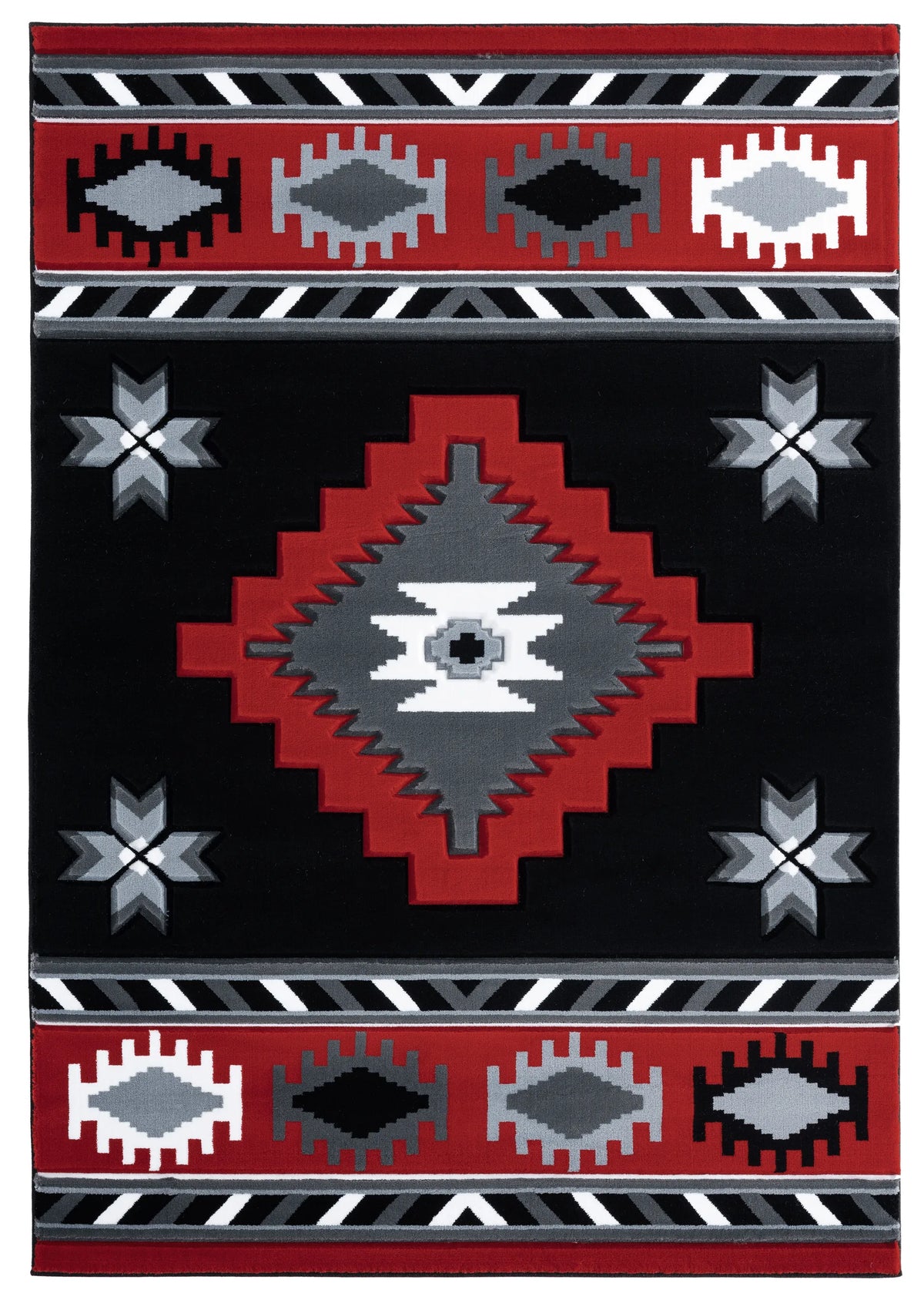 United Weavers Bristol Caliente Red Rug - front view