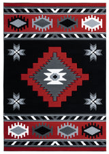 United Weavers Bristol Caliente Red Rug - front view