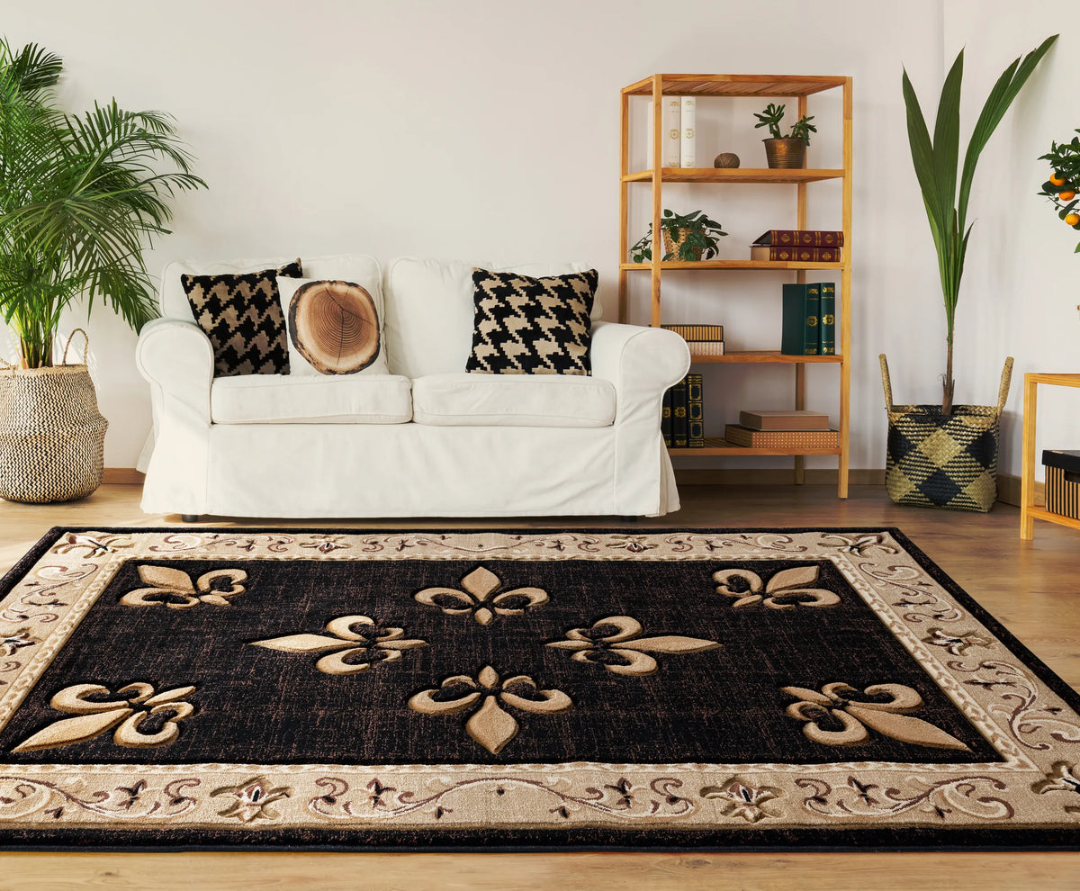 United Weavers Bristol Casselton Beige Rug - room scene