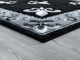 United Weavers Bristol Casselton Black Rug - angle view