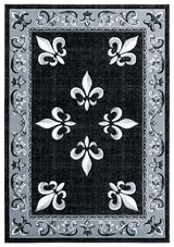 United Weavers Bristol Casselton Black Rug - front view
