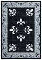 United Weavers Bristol Casselton Black Rug - front view