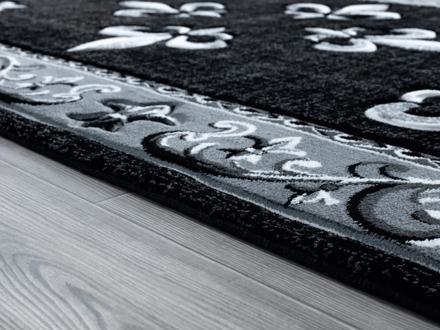 United Weavers Bristol Casselton Black Rug - pile height detail