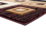United Weavers Bristol Cicero Brown Rug - angle view