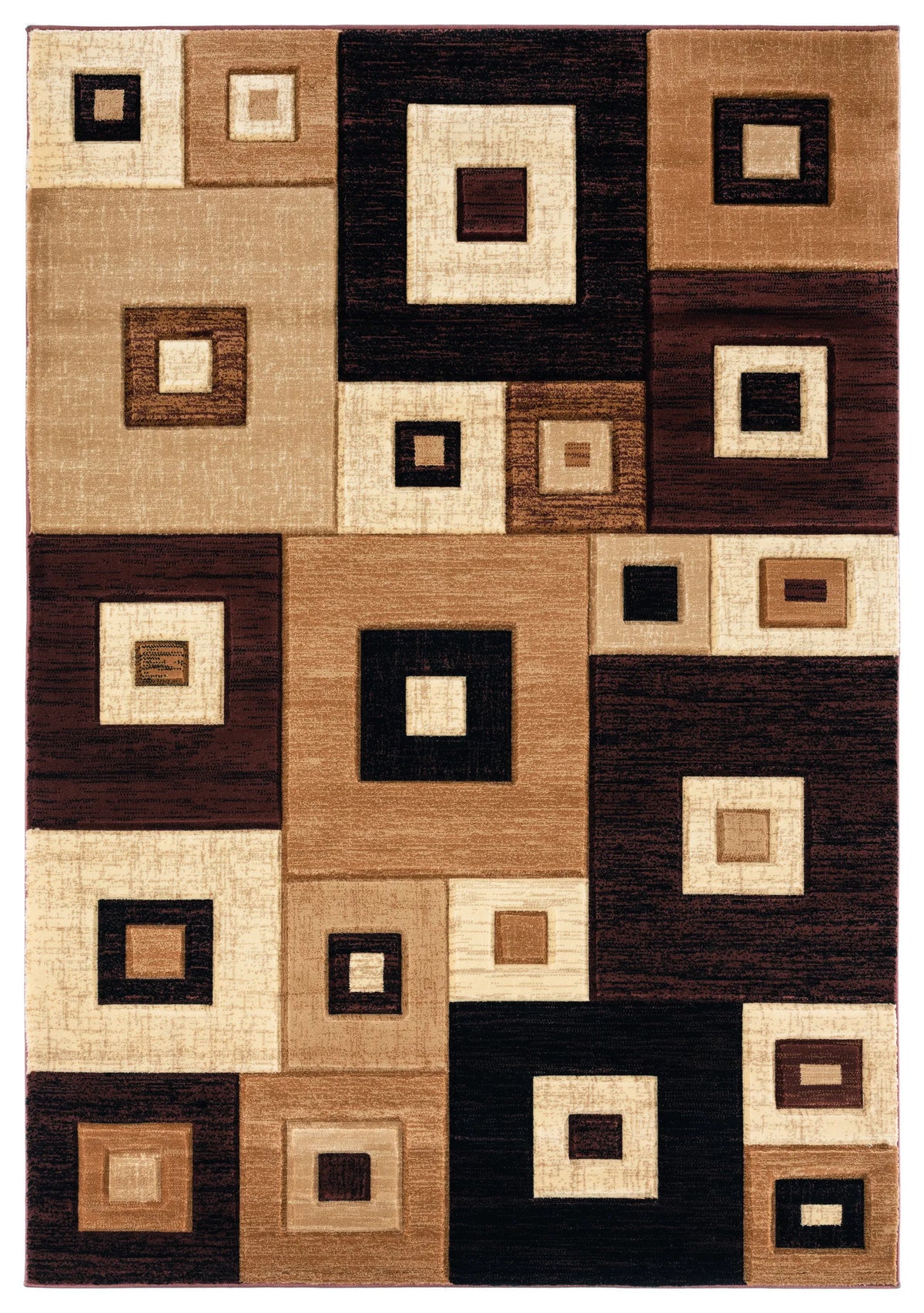 United Weavers Bristol Cicero Brown Rug - front view