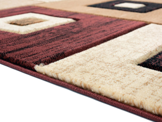 United Weavers Bristol Cicero Brown Rug - pile height detail