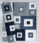 United Weavers Bristol Cicero Navy Rug - backing detail