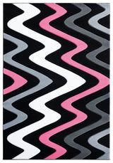 United Weavers Bristol Embezzle Pink Rug - front view