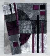 United Weavers Bristol Epsilon Plum Rug - backing detail