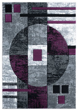 United Weavers Bristol Epsilon Plum Rug - front view