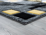 United Weavers Bristol Epsilon Yellow Rug - angle view