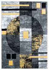 United Weavers Bristol Epsilon Yellow Rug - front view