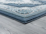 United Weavers Bristol Fallon Aqua Rug - angle view