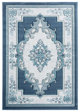 United Weavers Bristol Fallon Aqua Rug - front view