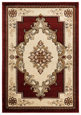 United Weavers Bristol Fallon Burgundy Rug - front view