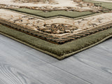 United Weavers Bristol Fallon Green Rug - angle view
