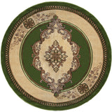 United Weavers Bristol Fallon Green Rug - round front view