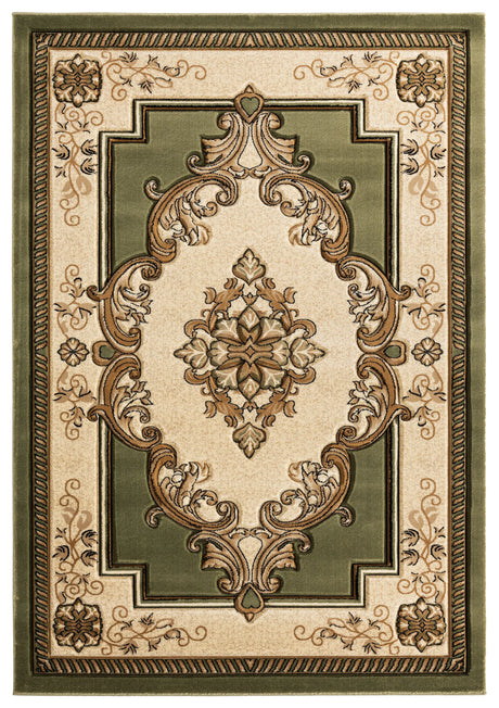 United Weavers Bristol Fallon Green Rug - front view