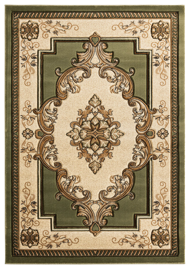 United Weavers Bristol Fallon Green Rug - front view