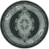 United Weavers Bristol Fallon Grey Rug - round front view