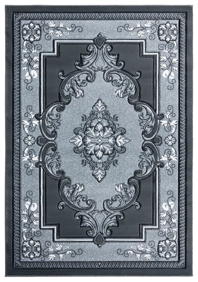 United Weavers Bristol Fallon Grey Rug - front view