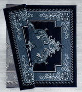 United Weavers Bristol Fallon Navy Rug - backing detail
