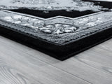 United Weavers Bristol Fallon Silver Rug - angle view