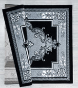United Weavers Bristol Fallon Silver Rug - backing detail