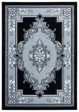 United Weavers Bristol Fallon Silver Rug - front view