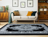 United Weavers Bristol Fallon Silver Rug - room scene