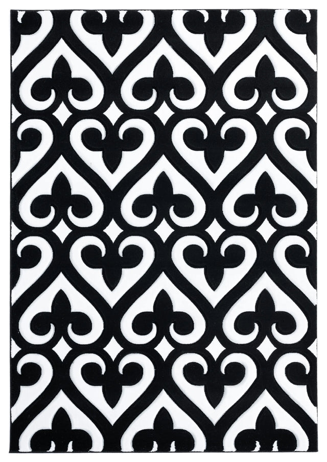 United Weavers Bristol Heartland Black Rug - front view