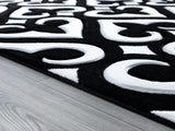 United Weavers Bristol Heartland Black Rug - pile height detail