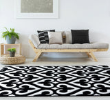 United Weavers Bristol Heartland Black Rug - room scene