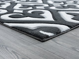 United Weavers Bristol Heartland Grey Rug - angle view