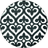 United Weavers Bristol Heartland Grey Rug - round front view