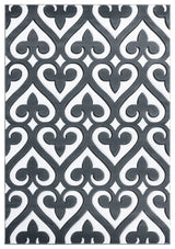 United Weavers Bristol Heartland Grey Rug - front view