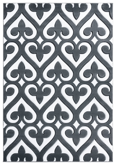 United Weavers Bristol Heartland Grey Rug - front view