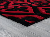 United Weavers Bristol Heartland Red Rug - angle view