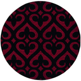 United Weavers Bristol Heartland Red Rug - round front view