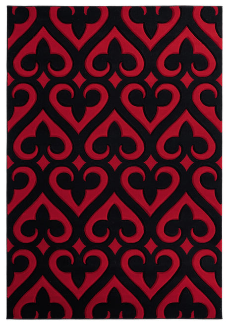 United Weavers Bristol Heartland Red Rug - front view