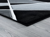 United Weavers Bristol Kanza Grey Rug - angle view
